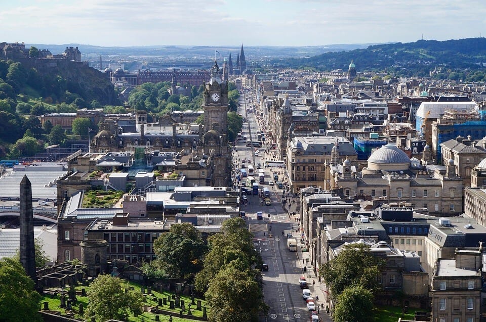 edinburgh street view edinburgh street view