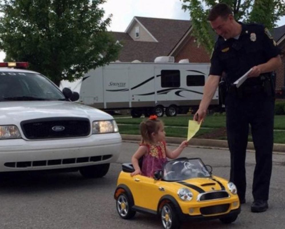 Cop Pulls Over Power Ranger